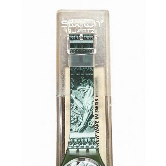 Vintage Swatch Watch CUPYDUS GG112 1991 Rare Swiss Made Quartz Collectible NOS - Picture 6 of 9